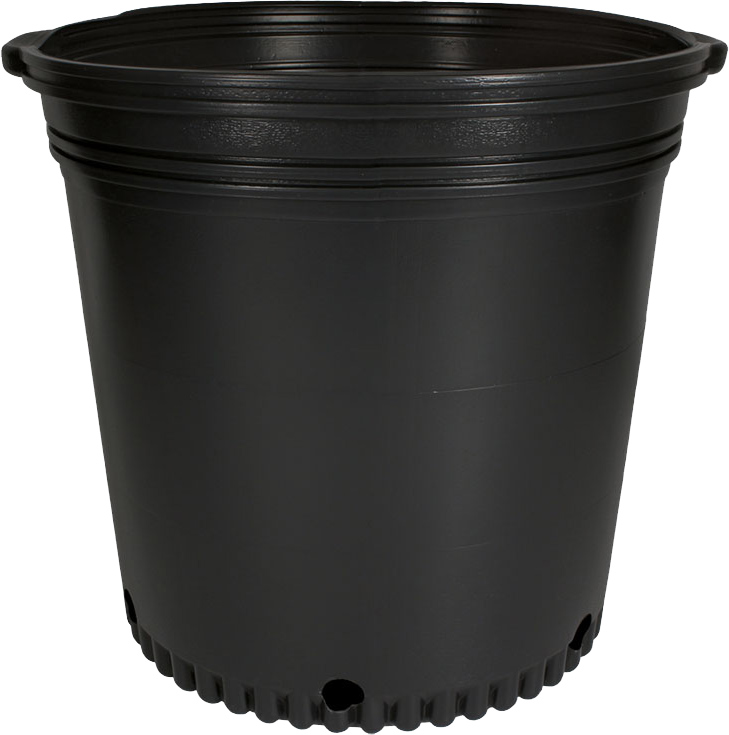 Whiteridge 45 Gallon Nursery Pot Black - Garden Center